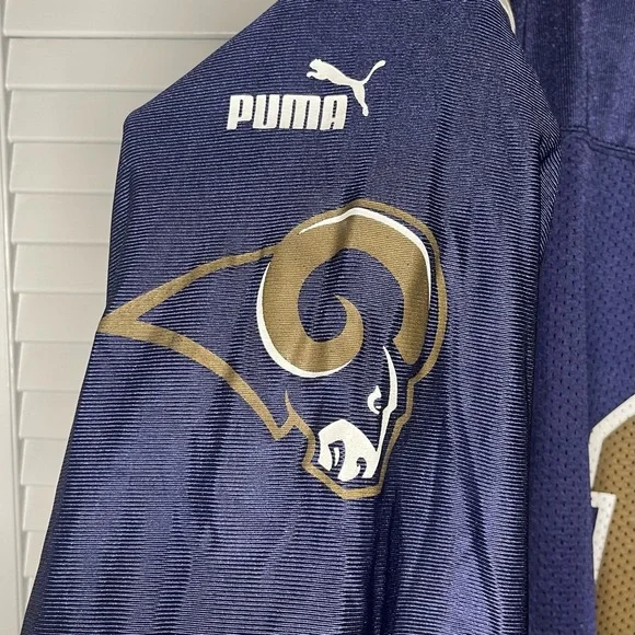 Vintage Puma St. Louis Rams #13 Kurt Warner Jersey NWT - Picture 3 of 8
